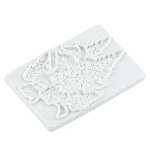 Flower Silicone Mold Lilac Flower Fondant Molds - color: Style O