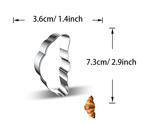 Croissant Bread Shape Cookie Cutter