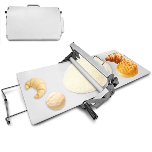 12" Foldable Manual Dough Sheeter Dough Sheeter Machine For Home