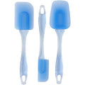 Wilton Easy Flex Silicone Spatula Set, Frosting, 3-Piece