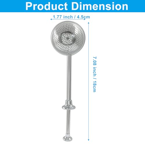 18cm 304 Stainless Steel Sugar Shaker
