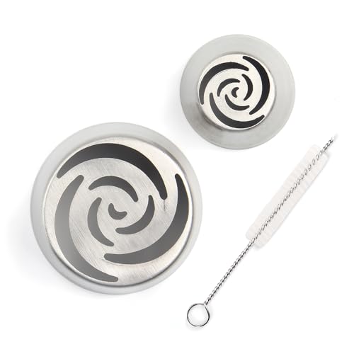 14 PCS Russian Piping Tips Set,Stainless Steel Icing Nozzles for Cake Decorating, Cream Flower Bouquet DIY Cookies, Desserts Baking Tools 1 XXL, 1 XL, 1 Medium Leaf, 10 Piping Bags, 1 Brush - color: No.12 (XL+XXL)