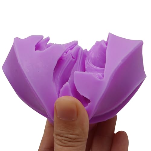 Infovox Lily Flower Silicone Molds Flower Fondant Molds Aroma Plaster Mold