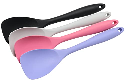 Chef Craft Premium Silicone Spoon Spatula, 11.5 inch, Pastel Blue - color: Pastel Blue