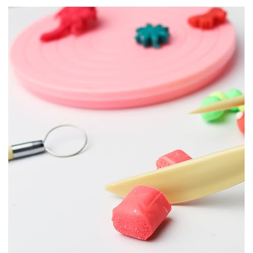 Cake Decorating Tool Set with Storage Bag, 30 Pcs Plastic and Stainless Steel Fondant Tool, Clay Sculpting Tools Kits and Pottery Sculpture Tools (30)
