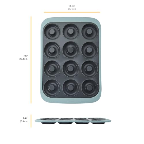 Chicago Metallic Silicone Donut Pan - 1.4 Inch - style: Donut Pan