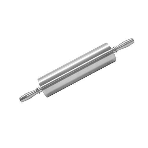 Thunder Group Aluminum rolling pin 15 inch, comes in each - color: Aluminum, size: 15 Inch