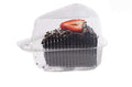 High-Dome Cake Slice Containers with Lids, 20-Pack