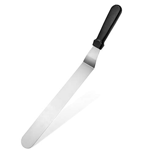 New Star Foodservice Angled Icing Spatula, 14 Inch Blade, 19 Inch Overall - size: 14-Inch Angeled