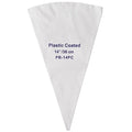 Winco Pastry Bag Cotton with Plastic Coating, 14-Inch, Medium, White - size: 14"