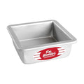 Fat Daddio's PSQ-552 Anodized Aluminum Square Cake Pan, 5 x 2 Inch - size: 5 x 2 Inch, style: 2" Depth