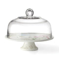 Lenox Butterfly Meadow 25th Anniversary Porcelain Cake Stand - style: Cake Platter