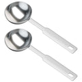 2PCS 1tbsp(15ml) Stainless Steel Measuring Spoon - size: 1tbsp