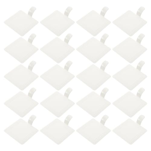 OSALADI 100 Pcs Mini Square Cake Boards, 3.74 x 2.95 Inch White Dessert Bases for Mousse Cakes, Pastries, Cupcakes and Party Treats