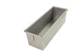 USA Pan Bakeware Pullman Loaf Pan, Large, Silver - size: 13 x 4, style: No Lid