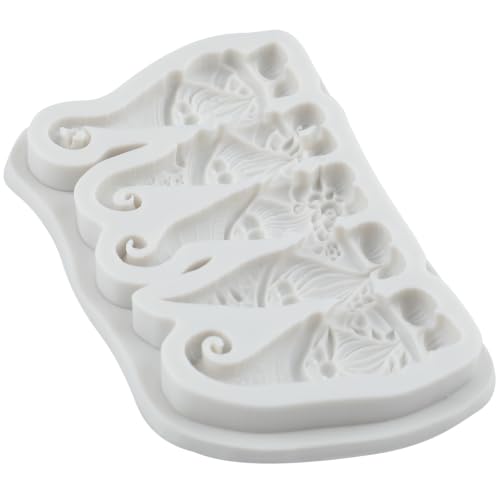 Christmas Elf Fondant Mold Gnome Silicone Mold - color: Style P