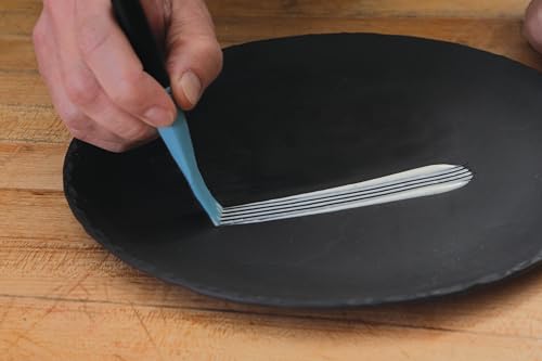 Mercer Culinary Silicone Plating Comb Brush - style: Comb