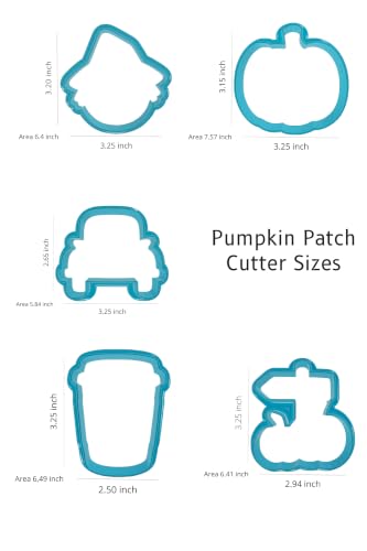 Pumpkin Patch 5 Piece Cookie Cutter Set