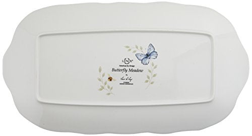 Lenox Butterfly Meadow Oblong Sandwich Tray - - style: Oblong Tray