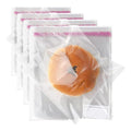 Morepack 6x6 In Cookie Bags Clear Self Sealing Cellophane Treat Bags 800Pcs - size: 6x6 Inch (Pack of 800)