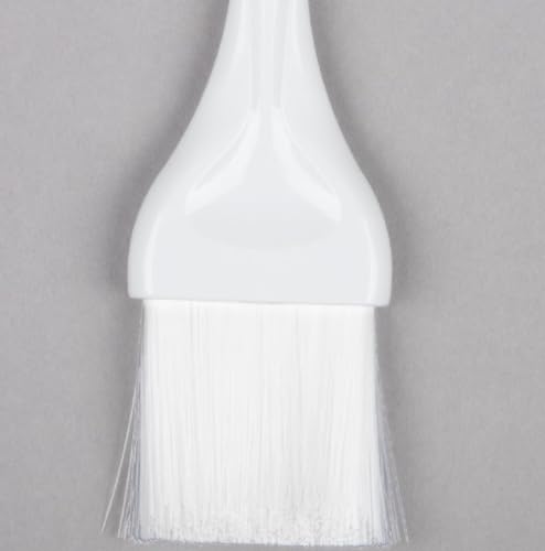 Soro Essentials- 1-1/2" Flat Nylon Pastry Basting Brush with Plastic Handle- Basting Baking Brush for Butter Oil Glazes BBQ Sauce Marinades & Grilling - size: 1-1/2 Inch