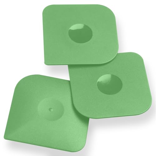 Herda Plastic Pan Dish Pot Food Kitchen Scraper Tool,Premium Food Scraper - color: Green, size: 3-Pack