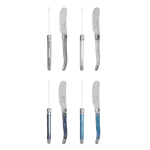 8-Piece Laguiole Spreader Set - Coastal Frost - style: Coastal Frost