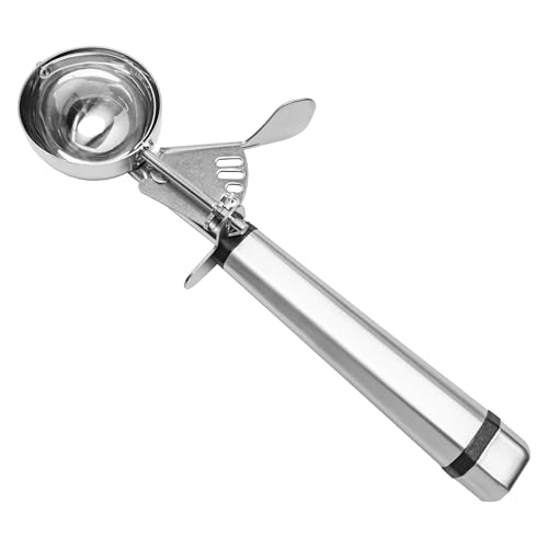 Fat Daddio's SCTP-24 Stainless Steel Cookie Scoop, No. 24, 2 2/3 tbsp - size: Medium