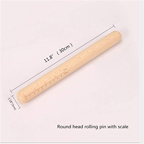Tortilla Rolling Pin（11.8 * 1.18inch） - size: 11.8x1.18 in