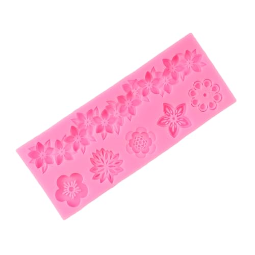 Baroque Fondant Molds Curlicues Scroll Flower Lace Silicone Mold - color: Style B