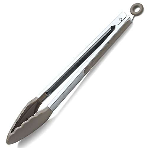 Berglander Cooking Tongs Heavy Duty Food Tongs For Cooking With Silicone Tips, Kitchen Tongs, Grill Tongs, Dishwasher Safe, Easy to Clean - style: i. Cooking Tong