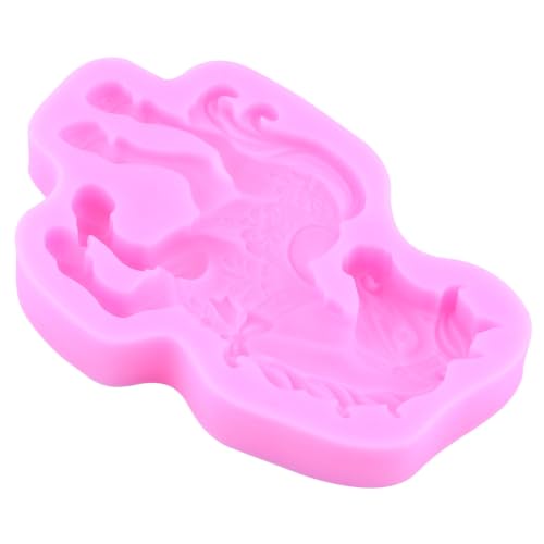 Horse Fondant Molds Horse Silicone Mold Set Of 2 - color: Style Q