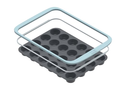 Chicago Metallic Silicone Mini Muffin Pan 24 Cup - 10 Inch - style: 24 Cup Muffin Pan