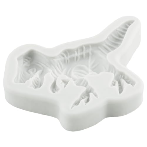 Dinosaur Silicone Molds Tyrannosaurus Rex Fondant Mold Set of 4 - color: Style K