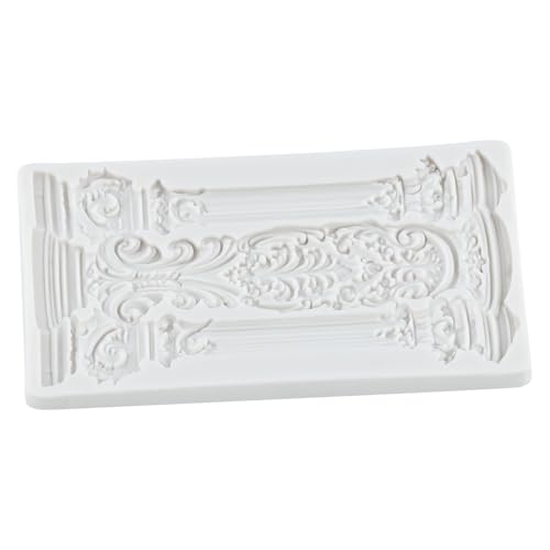 European Roman Column Silicone Mold Baroque Pillars Fondant Molds - color: Style E