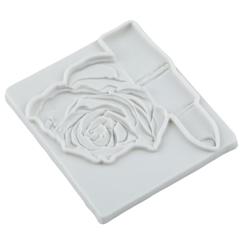 Lingzhi Lipstick Rose Fondant Silicone Molds - color: Style F