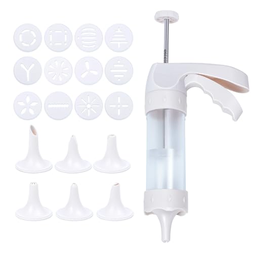 Cookie Press Gun Kit for Decorating, Professional Baking Tool Machine
