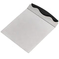 Cake Safe Lifter 7.8"x9.6" Stainless Steel Pizza Transfer Shovel Cookie Spatula - color: Black