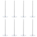 Newtay 8 Pcs 4 Inch Baking Rods for Cake Stainless Steel Cake Heating Cores - size: 4 Inches