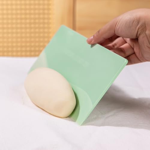 KALAIEN 2PCS Cake Smoother Scraper Dough Scraper Tools Set