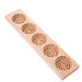 Wooden Moon Cake Mold 11.87 in Chinese Pattern