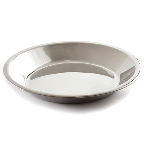 Norpro 3811 Stainless Steel Pie Pan, 9" x 1.5", 1 EA, As Shown