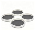 Lazy Susan Turntable Organizer 4 Pack - 10" Rotating Spice Rack Trays - size: 10inch - 4 Pack