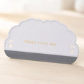 Clear Acrylic Cake Scraper, Icing Smoother for Decorating