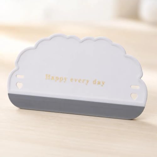 Clear Acrylic Cake Scraper, Icing Smoother for Decorating