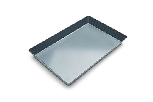 Fox Run Rectangular Loose Bottom Tart/Quiche Pan, Preferred Non-Stick, 11-Inch - style: 11-Inch Rectangular