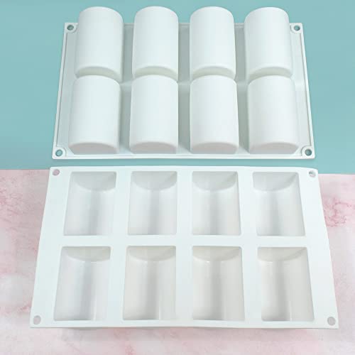 Silicone Oval Cookie Mold Non-Stick Silicone Molds Chocolate Molds for Chocolate Cupcake Candy Pudding Mini Soap Making (D_11.68x6.96x1.88 inch) - size: D_11.68x6.96x1.88 inch
