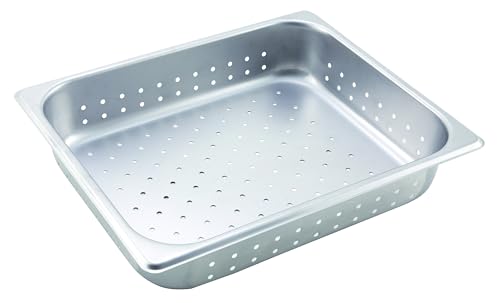 Winco 2-1/2-Inch Pan, Half Size - size: 2.5" Deep
