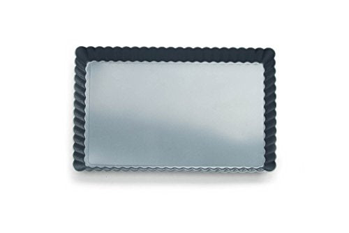 Fox Run Rectangular Loose Bottom Tart/Quiche Pan, Preferred Non-Stick, 11-Inch - style: 11-Inch Rectangular