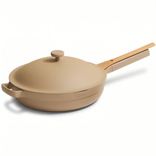 Our Place Large Always Pan, 12.5" Ceramic Nonstick Pan - color: Steam, size: 12.5"
